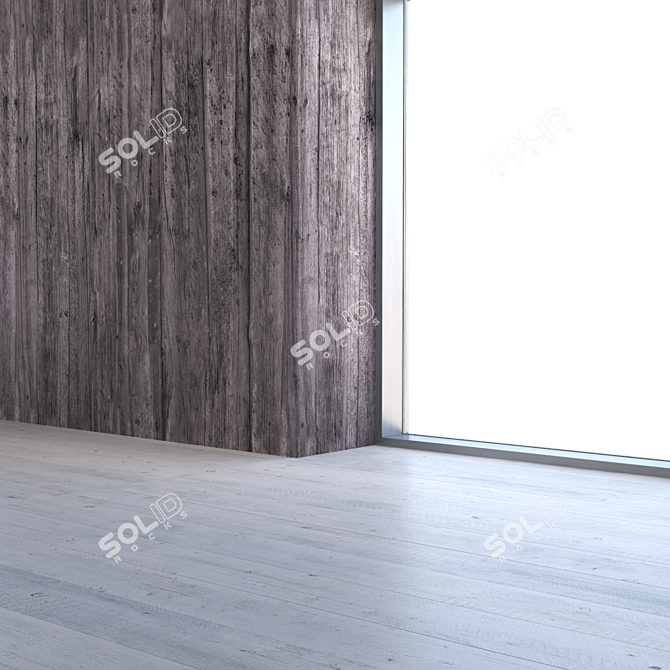 Seamless Wood Texture Kit 3D model image 4