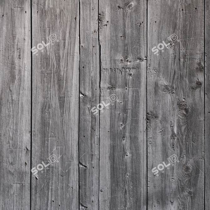 Seamless Wood Texture Set 3D model image 3