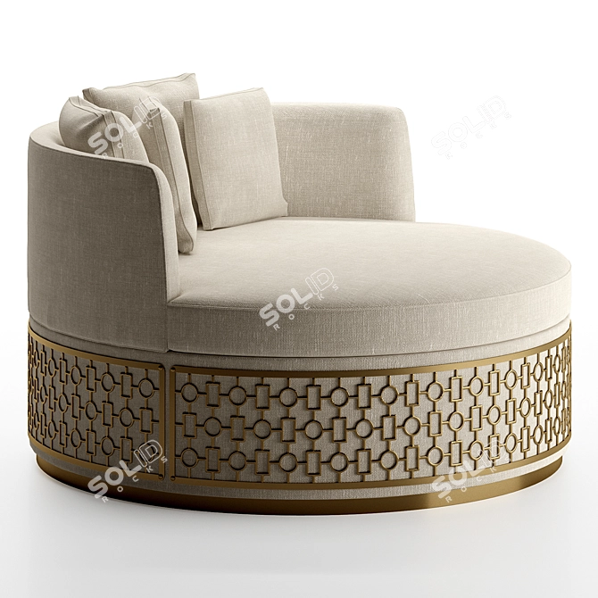 Elegant Italian Chair: Angelo Cappellini 34106 3D model image 8