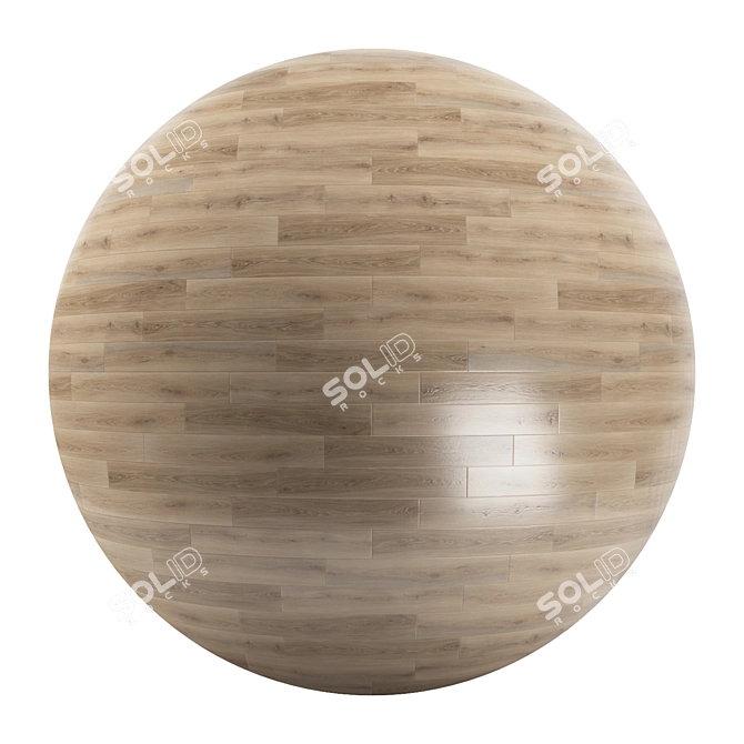 Premium Parquet Collection: Standard and Herringbone Patterns, 12 Plank Variations 3D model image 1