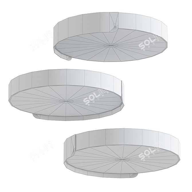 Modern Ceiling Light Fixture ABEND 3D model image 4