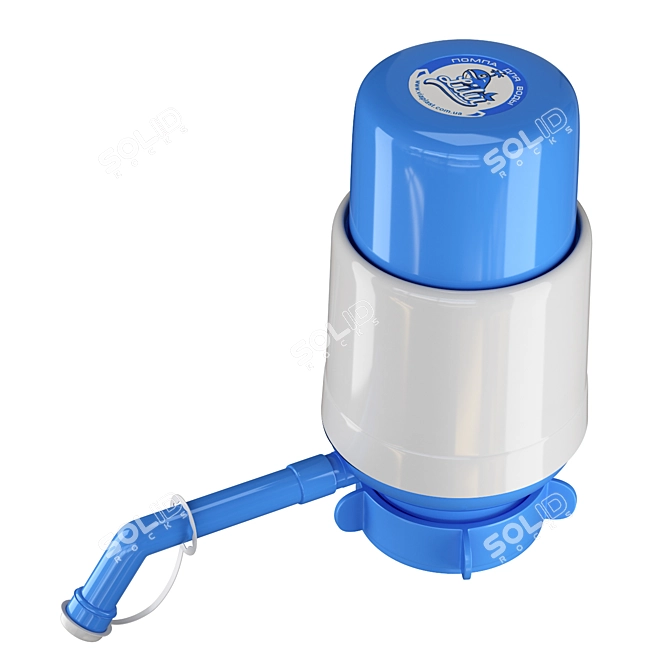 Lilu Water Pump: Model for Smoothing 3D model image 4