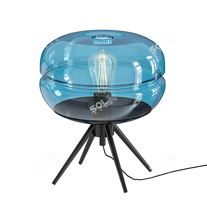 Versatile Barbecue Lamp: Illuminating Your Grilling Experience 3D model image 1
