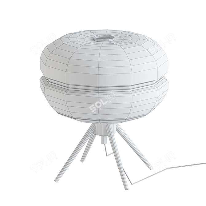 Versatile Barbecue Lamp: Illuminating Your Grilling Experience 3D model image 2