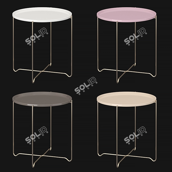 Halmar Casa Coffee Table: Elegant and Functional 3D model image 5