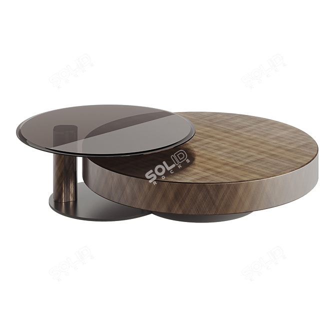 Cattelan Arena 2021 Coffee Table 3D model image 1