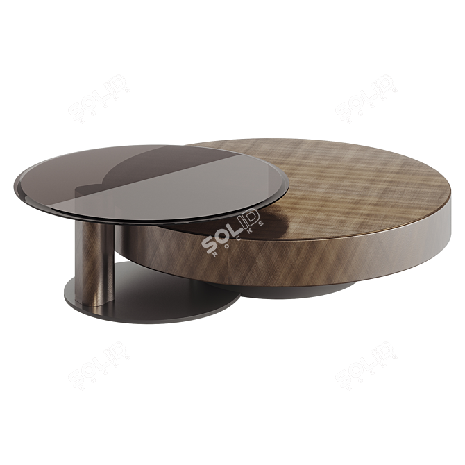 Cattelan Arena 2021 Coffee Table 3D model image 2