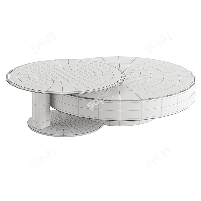 Cattelan Arena 2021 Coffee Table 3D model image 3