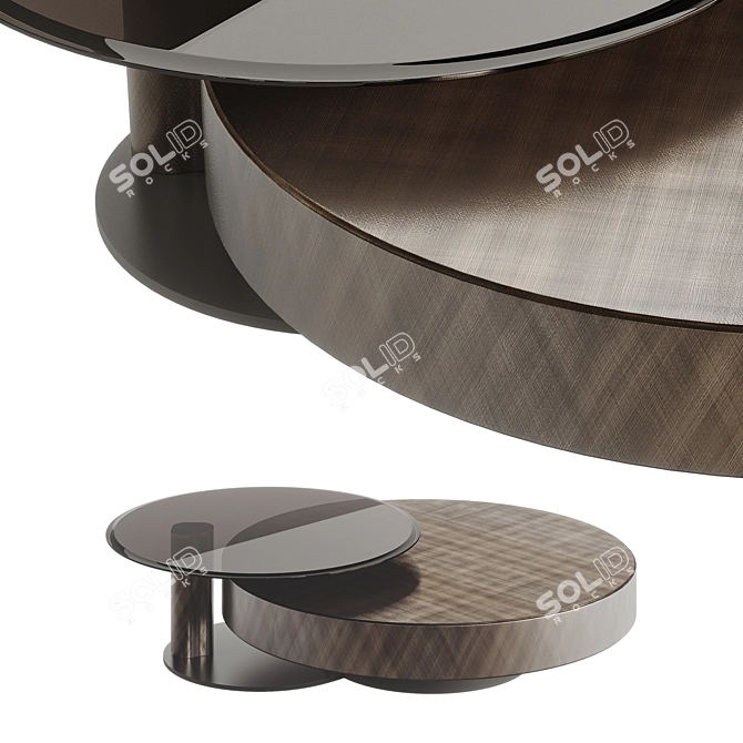 Cattelan Arena 2021 Coffee Table 3D model image 11