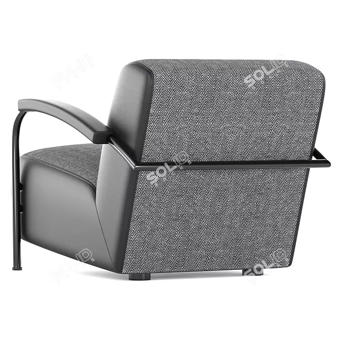 Leolux Lx Armchairs: Elegant and Stylish 3D model image 4