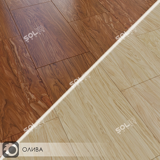 Milano Olive Beige/Brown Ceramic Tiles 3D model image 3