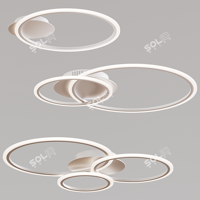 Aliexpress Ceiling Lamp 021 | Multiple Sizes | Affordable Lighting 3D model image 1