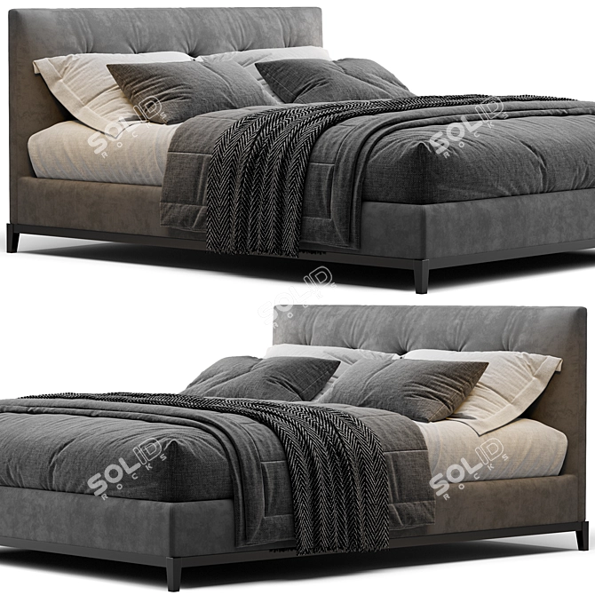 Andersen Bed: Sleek and Sophisticated Design 3D model image 3