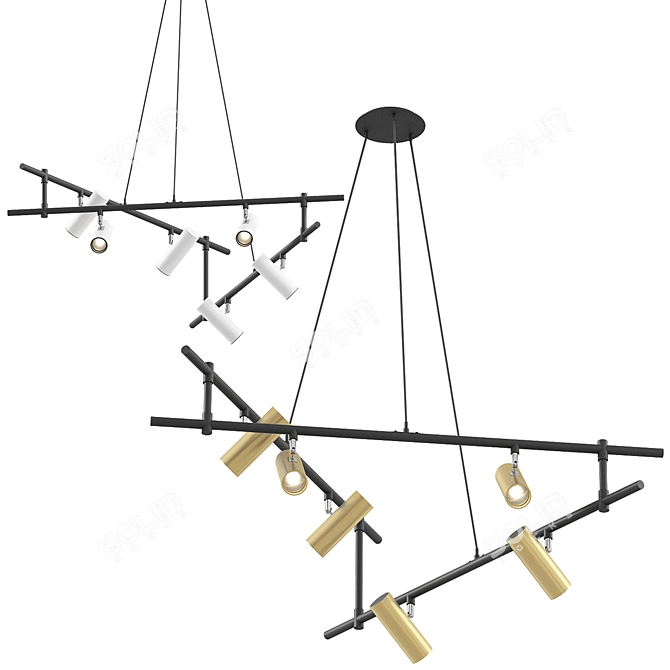 Rami 2-in-1 Creative Lounge Set 3D model image 1