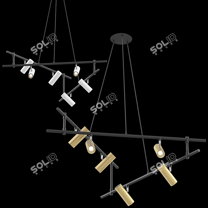 Rami 2-in-1 Creative Lounge Set 3D model image 2