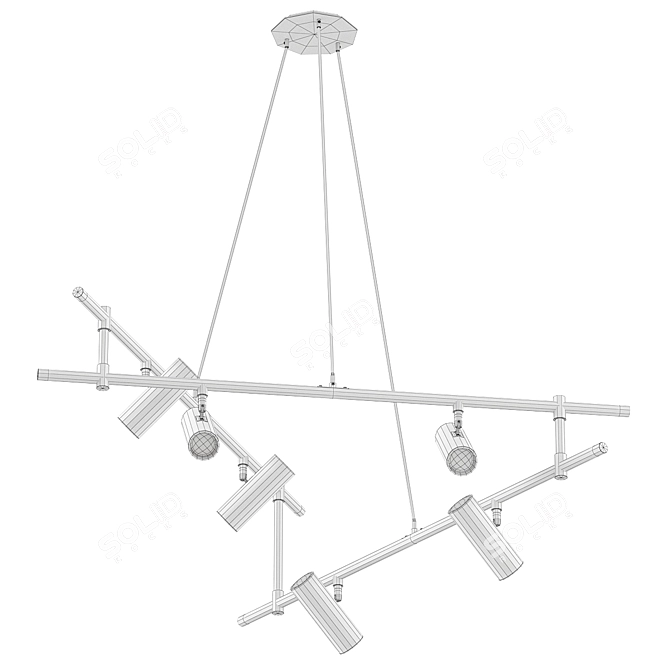 Rami 2-in-1 Creative Lounge Set 3D model image 3