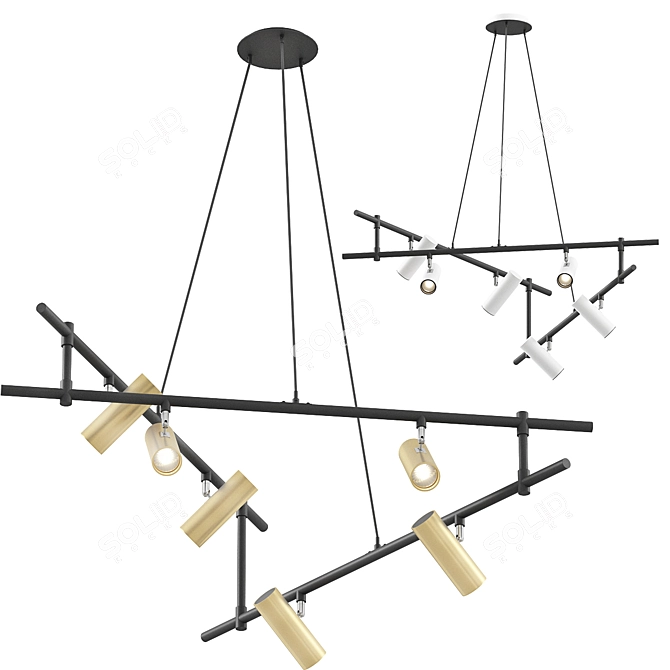 Rami 2-in-1 Creative Lounge Set 3D model image 4