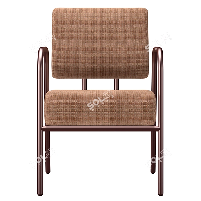 Contemporary Comfort: Cosmo Easy Chair 3D model image 2