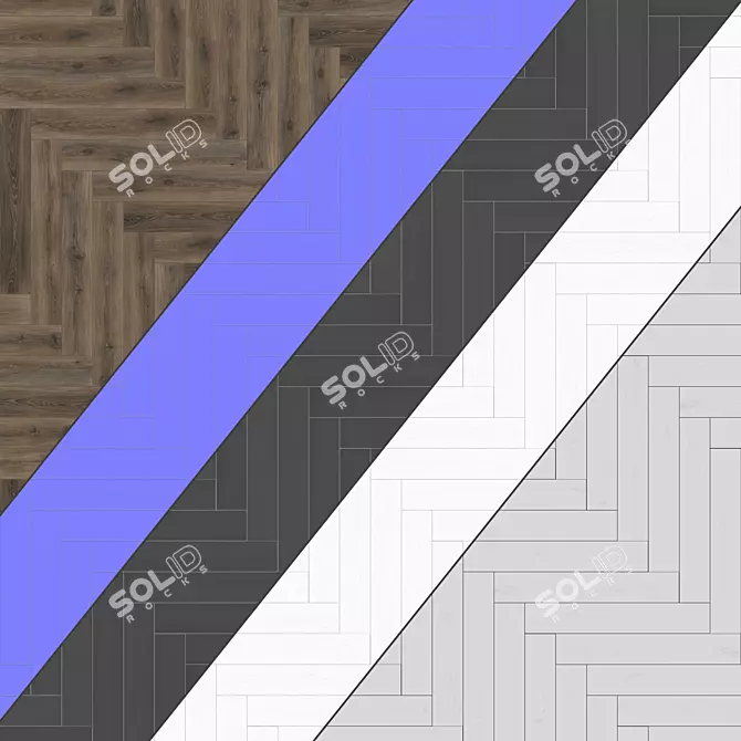 Parquet 81: Stunning Patterns & High-Quality Textures 3D model image 4