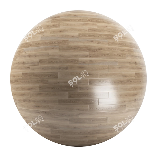 Parquet 82: Standard & Herringbone Patterns, 12 Planks, PBR, 4k, Seamless 3D model image 1