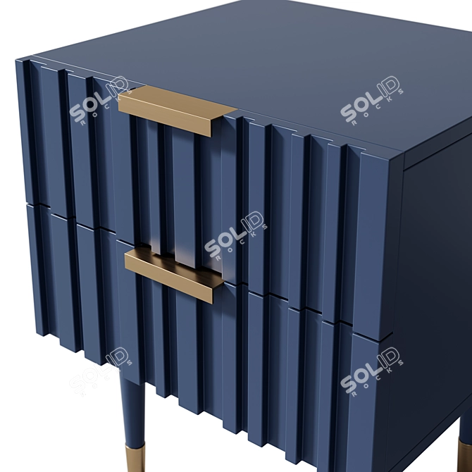 Severin Nightstand - Elegant and Functional 3D model image 2