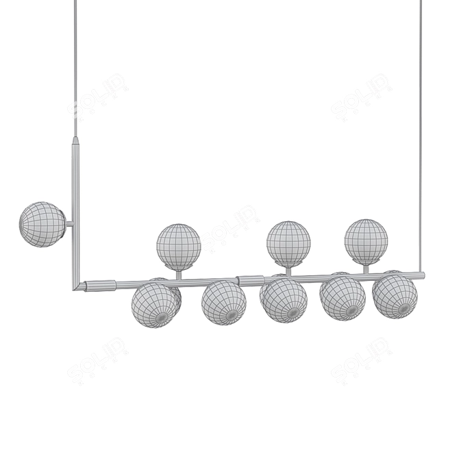 Premium Bluetooth Headphones with Noise-Canceling 3D model image 2