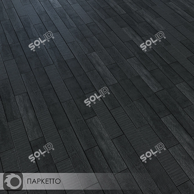  Milano Parquetto Ceramic Tiles 9.9x40.2 3D model image 4