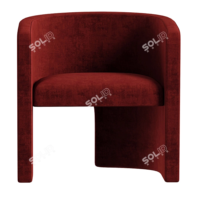 Elegant Martinique Chair - Timeless Design 3D model image 3