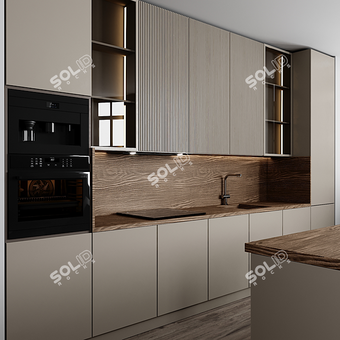 Kitchen Essentials: 3D Models 3D model image 2