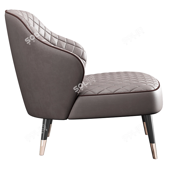 DION Armchair: Timeless Elegance. 3D model image 4