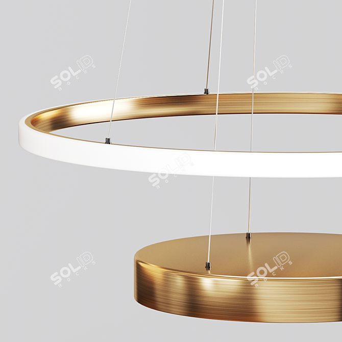 Large Hanging Lamp | D 50cm | Budget-Friendly Aliexpress 3D model image 3