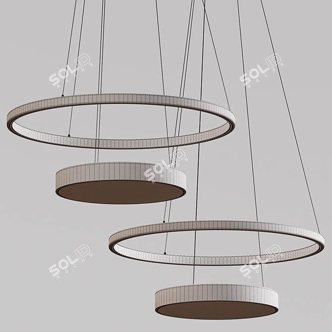 Large Hanging Lamp | D 50cm | Budget-Friendly Aliexpress 3D model image 4