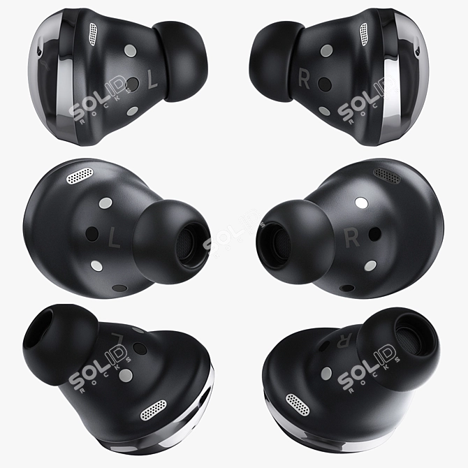 Immersive Sound Freedom: Samsung Galaxy Buds Pro 3D model image 2