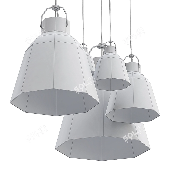 Caravaggio Pendant Light 3D model image 2