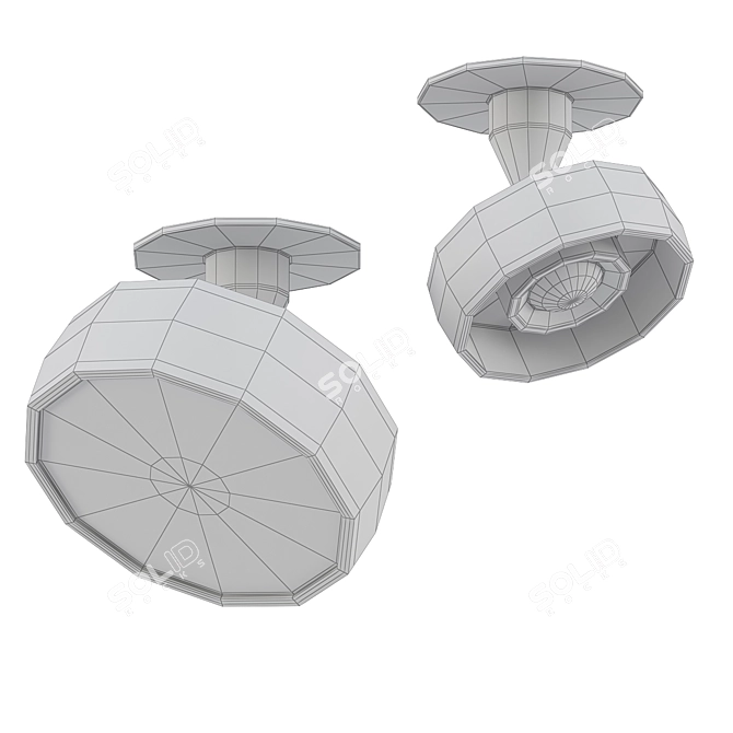 Myco IN: Sleek Recessed Lighting 3D model image 2