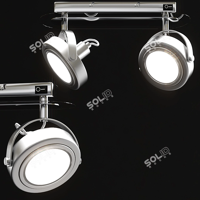 Sleek Globo Kirogi Lighting Solution 3D model image 1