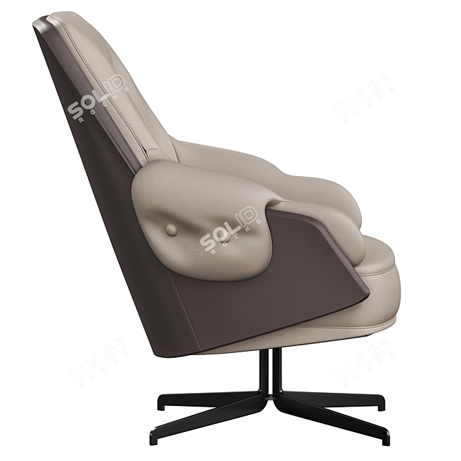 Grado Designer Armchair 3D model image 3