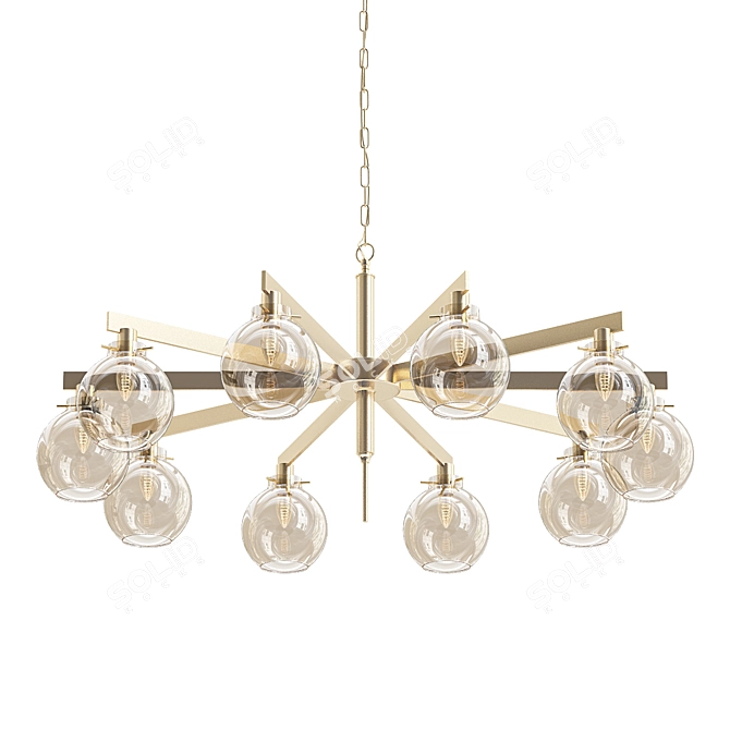 Minimalist Pendant Light 01-44 3D model image 1