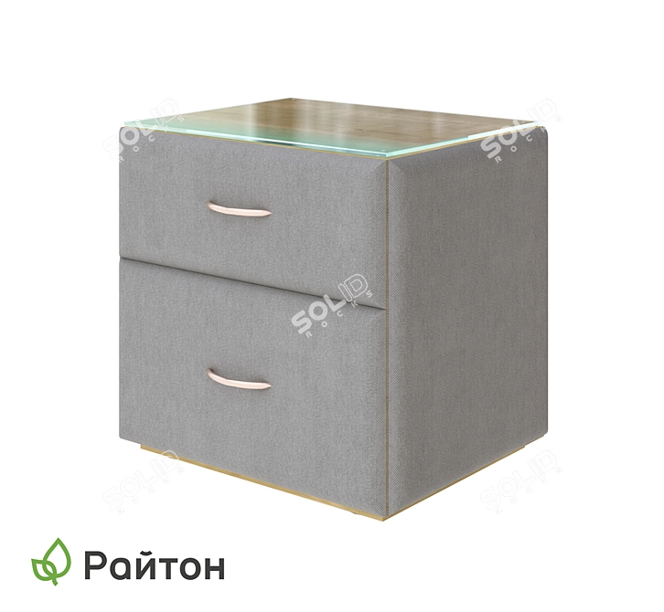 Mirra Curbstone: Stylish and Functional 3D model image 2