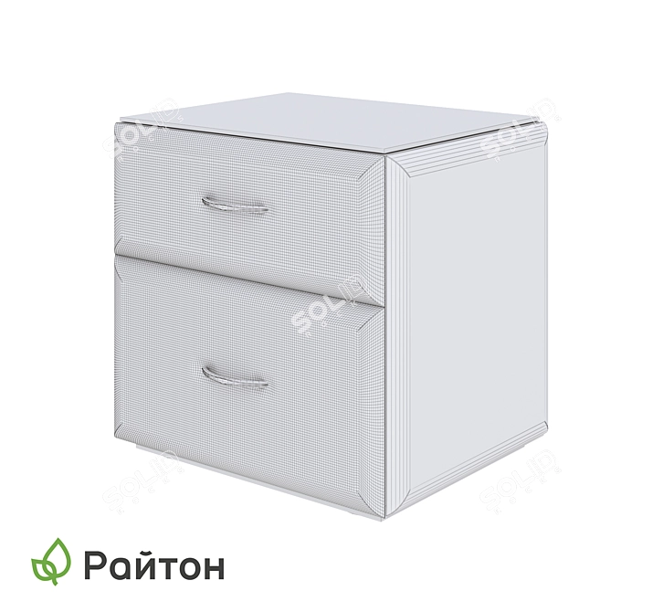 Mirra Curbstone: Stylish and Functional 3D model image 3