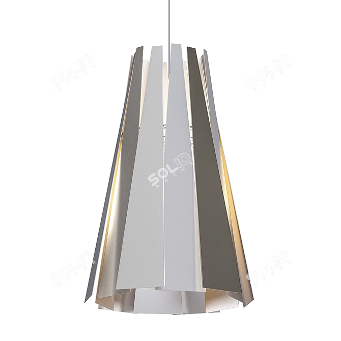 Delta Light Metronome Pendant: Elegant Illumination 3D model image 1