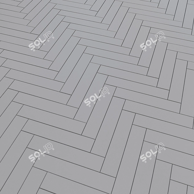Versatile Parquet Flooring Styles 3D model image 4