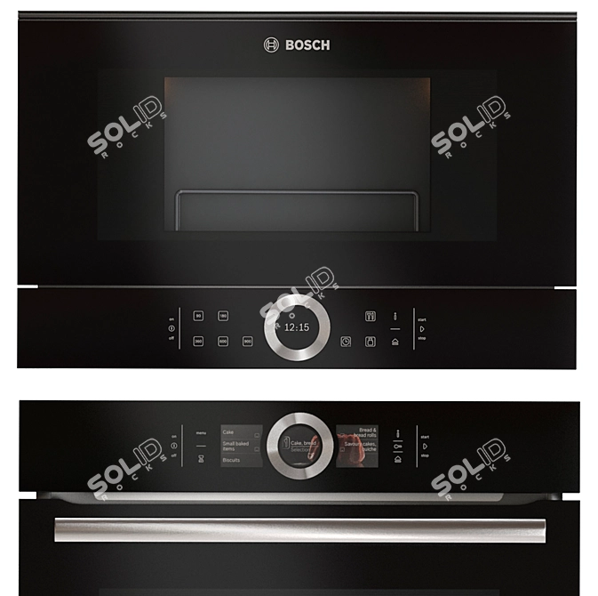 BOSCH 5-Piece Kitchen Appliance Set 3D model image 8