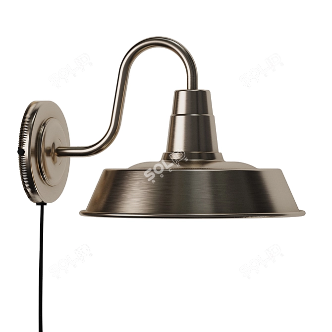 Elegant Wall Lamp: Markslojd Grimsby 3D model image 1