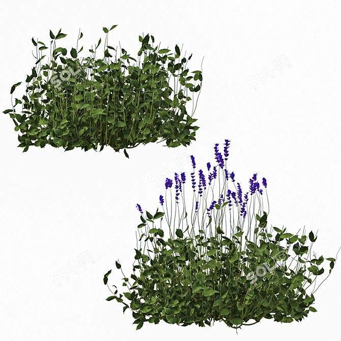 Ultimate Outdoor Bush Set 3D model image 4