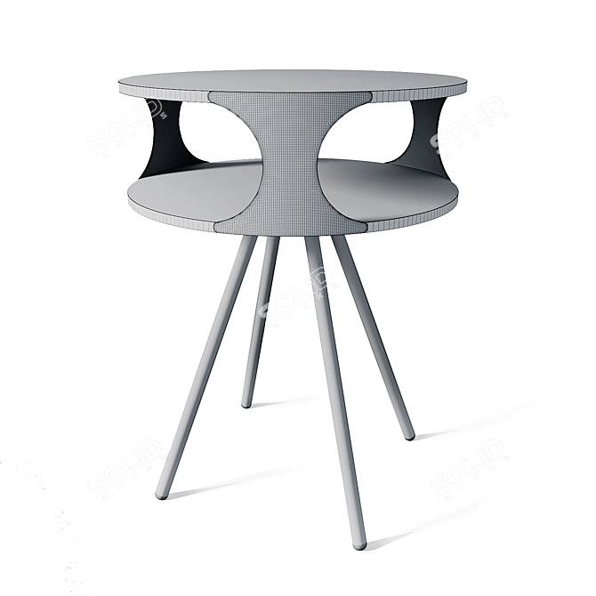 Stylish HALMAR Kirby Coffee Table 3D model image 2