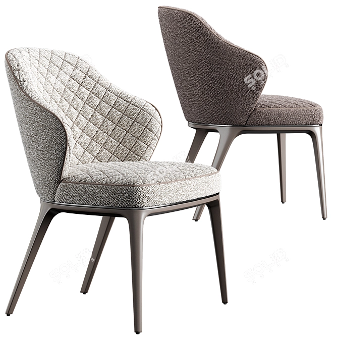 DEAN S Table Chair Set 3D model image 2