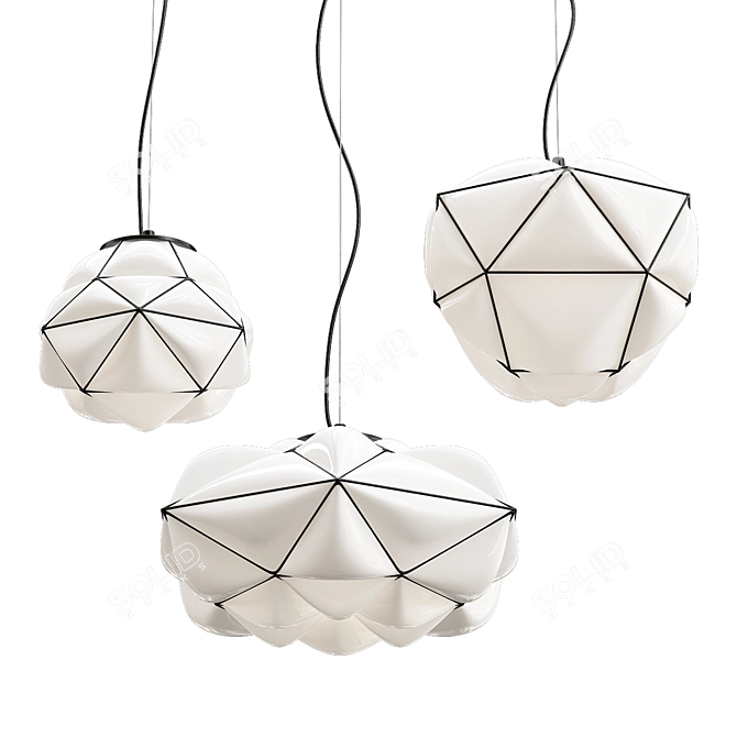 HIMMEL: Contemporary Design Lamps 3D model image 1