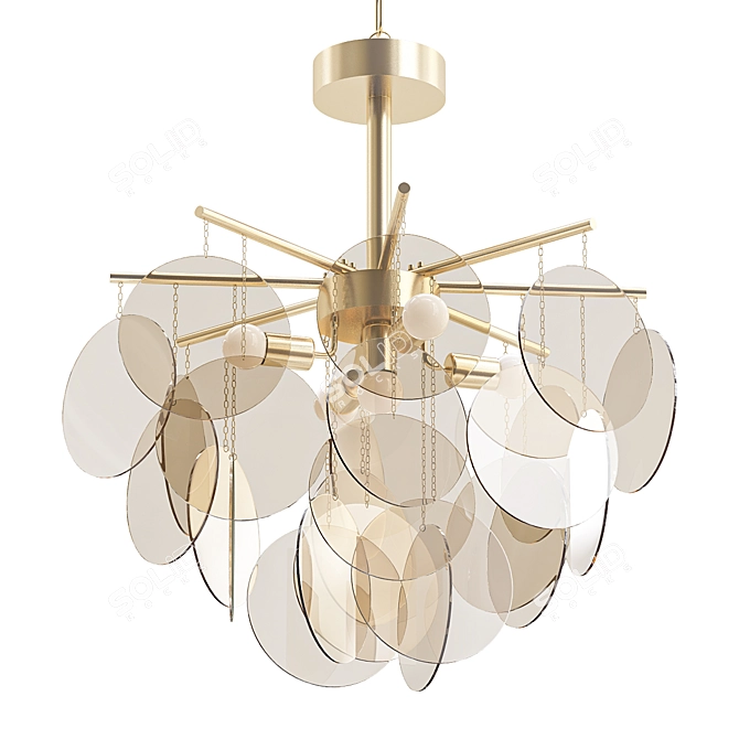 Frost B: A Modern Design Lamp 3D model image 1