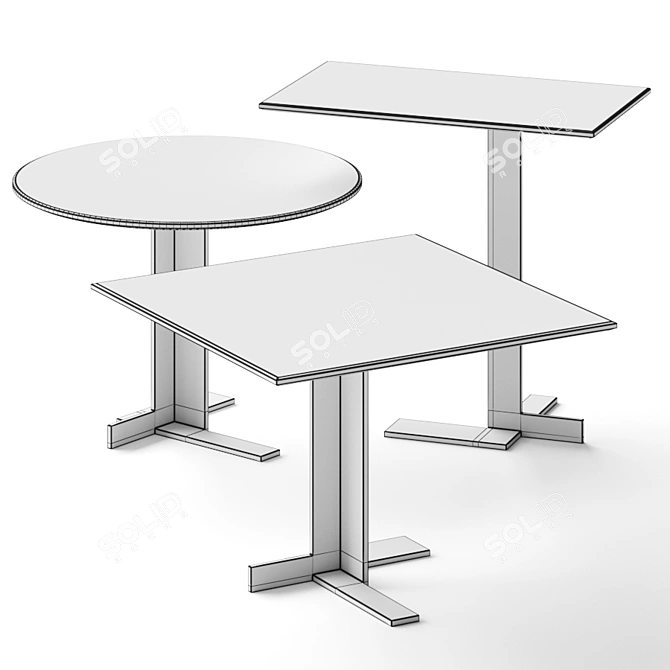 Arketipo Lith Coffee Tables 3D model image 3
